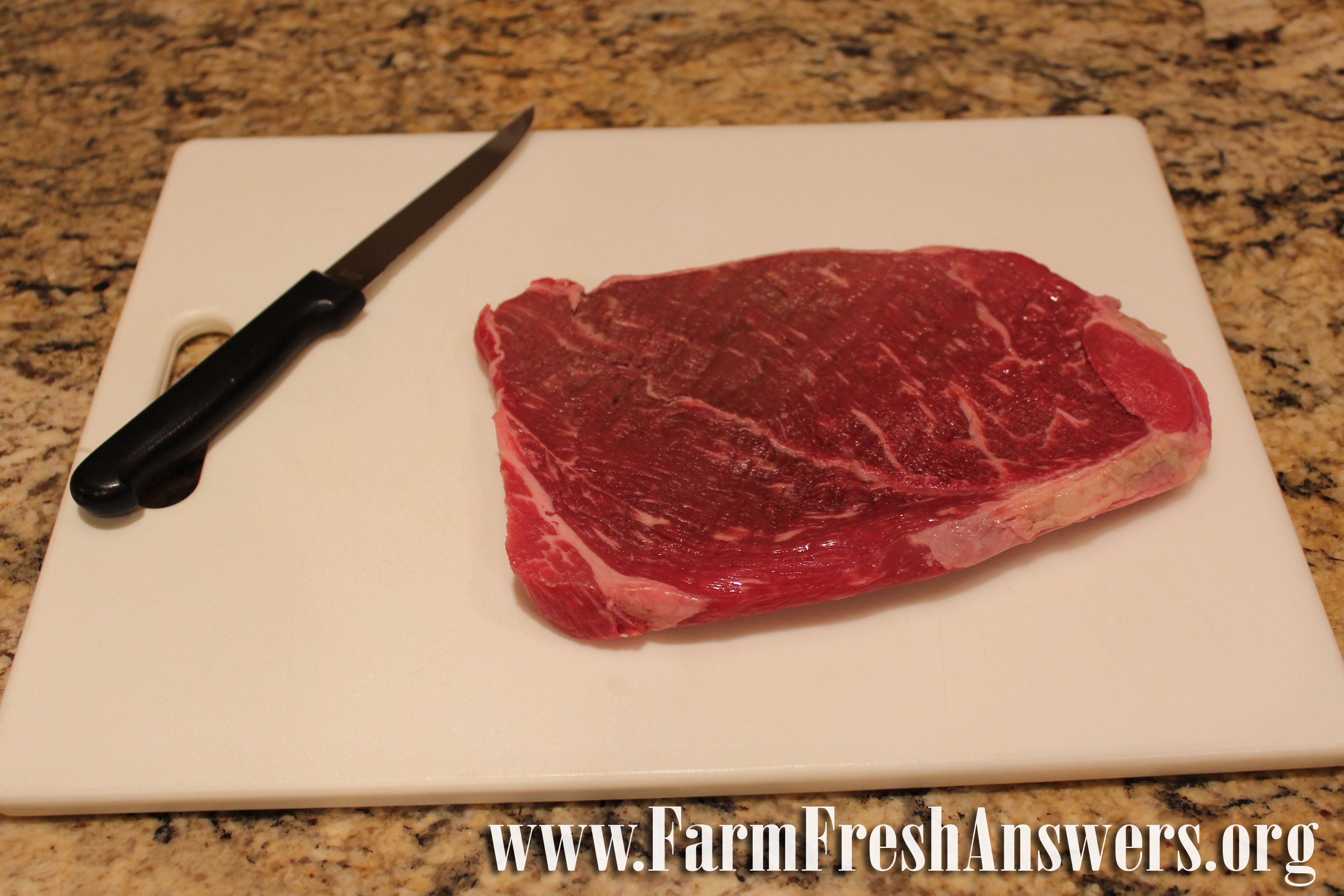 Beef steak McLean County Ag in the Classroom